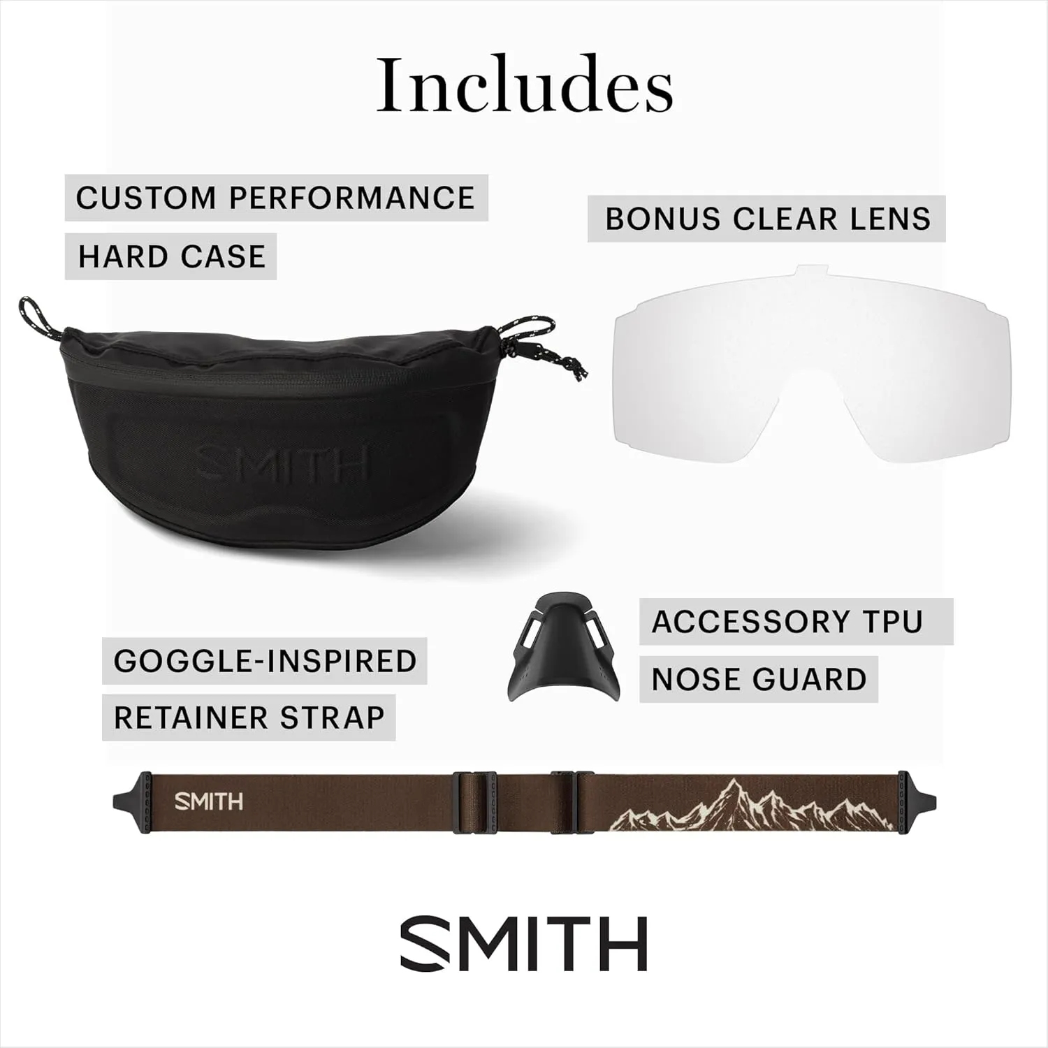 SMITH Pursuit Sunglasses with ChormaPop Shield Lens – Performance Sports Sunglasses – Removable Side Shields – Men & Women