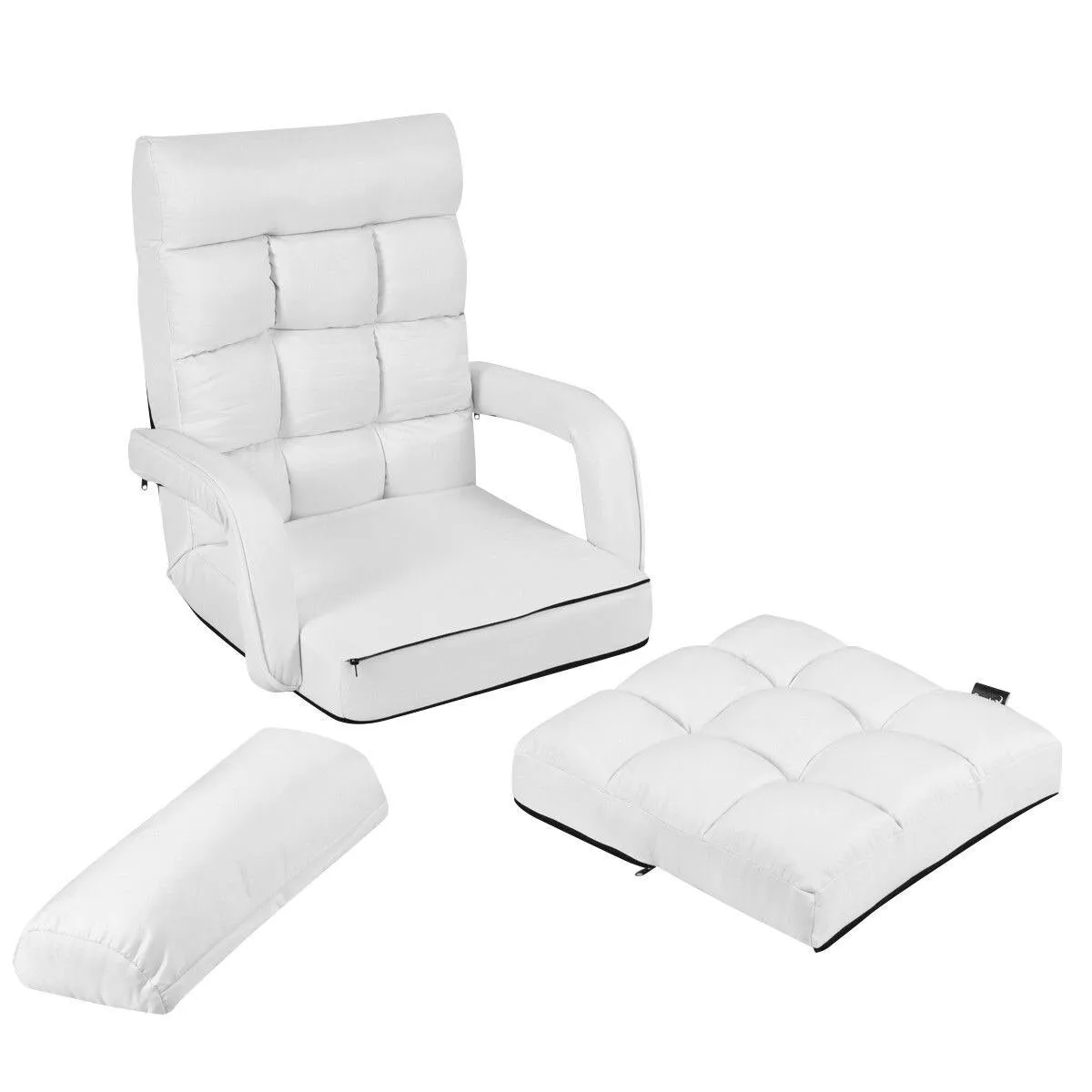 Sofa Single Multifunctional Lounger Sofa With Pad Chair & Sofa Cushions