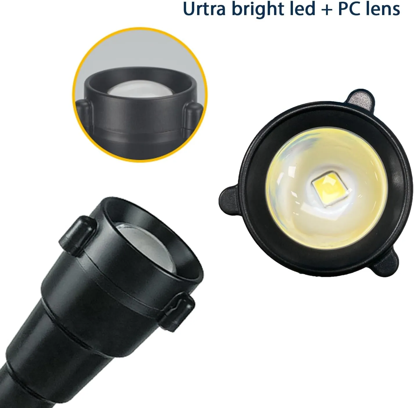 Solar Flag Pole Light, Flagpole Light Solar Powered, Super Bright PC Crystal LED Spotlight, Adjustable Bracket & Metal Clamp Fits 1-1.5" Flagpole, Up to 8-12 Hrs, Black
