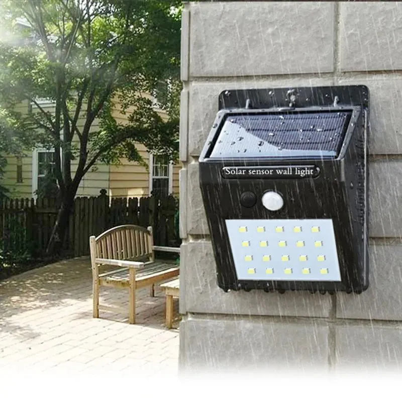 Solar Garden Wall Light