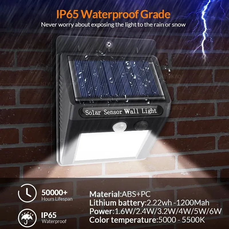 Solar Garden Wall Light