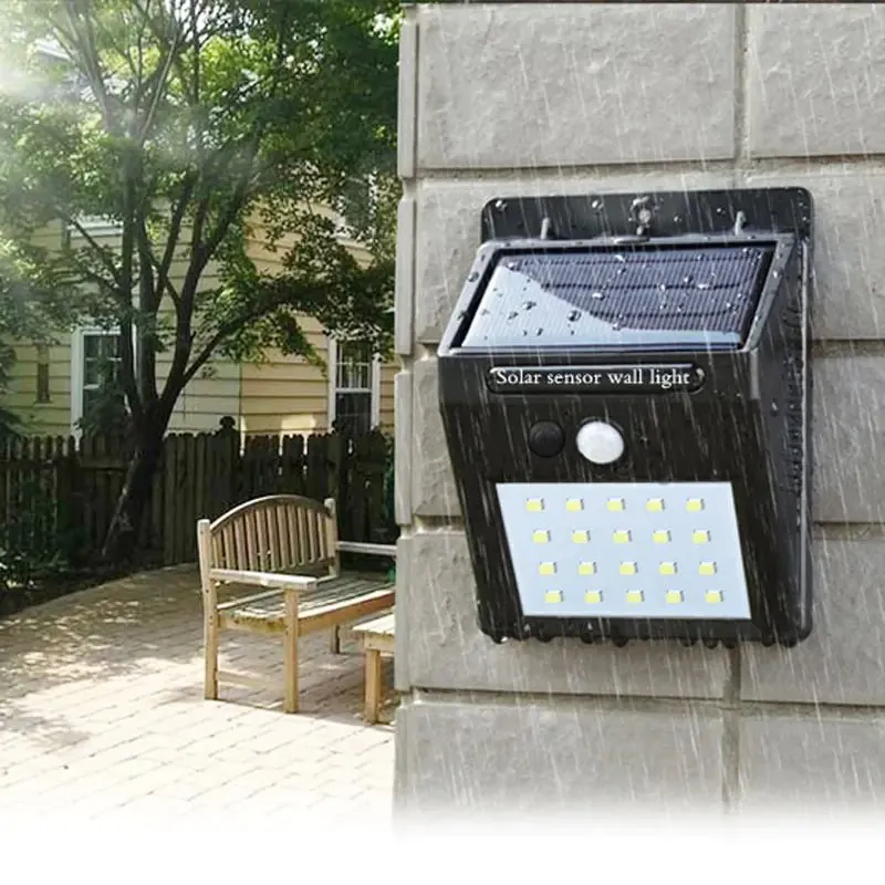 Solar Garden Wall Light