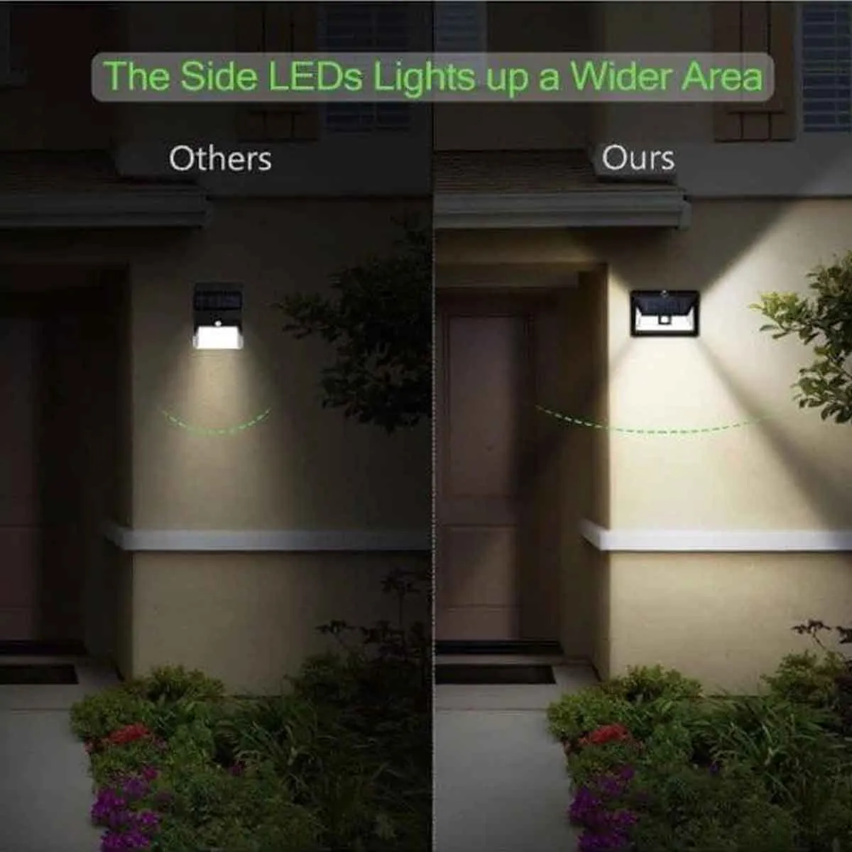 Solar Motion Sensor Light (Wall Mounted Pack of 1)