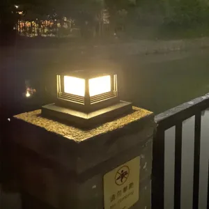 Solar Pillar Light – Waterproof Post Caps Lamp for Garden, Fence, and Outdoor Decor