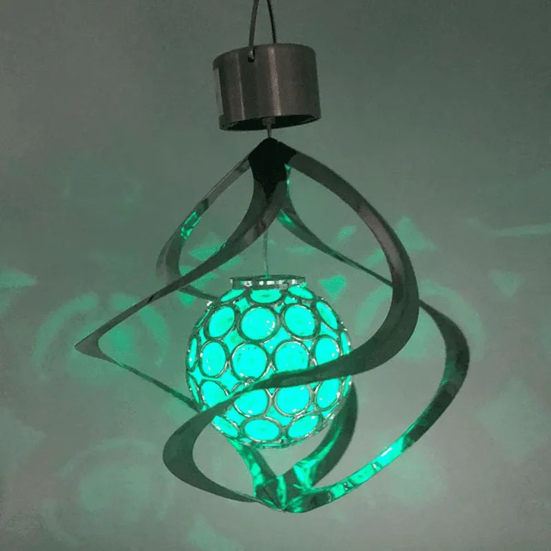 Solar Powered Wind Light