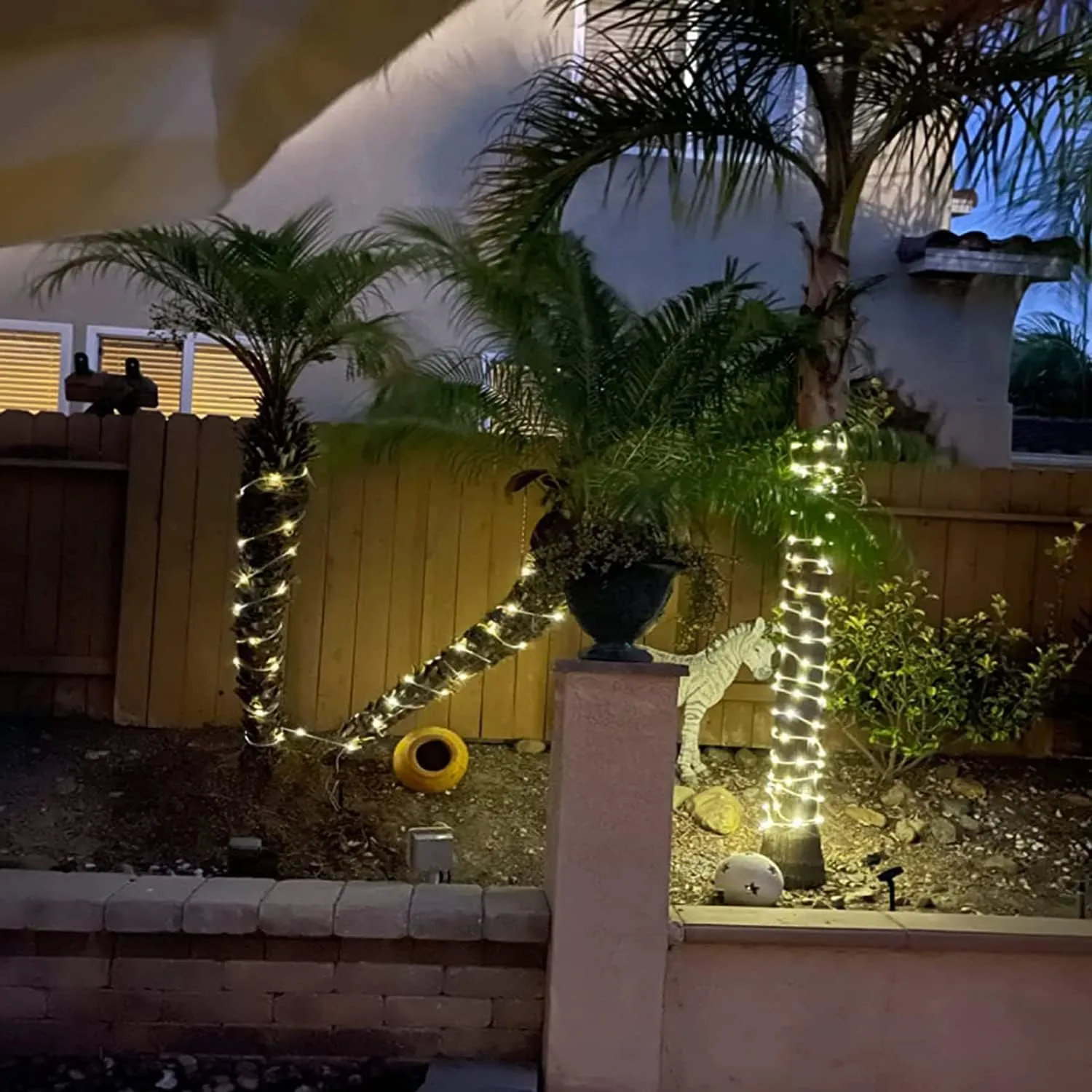Solar Rope Light 2 Pack Waterproof IP65 39FT 100LEDs Outdoor LED ‎Solar Outdoor Lights for Party Garden Yard Home Wedding Christmas Halloween Holiday Tree Decoration Lighting