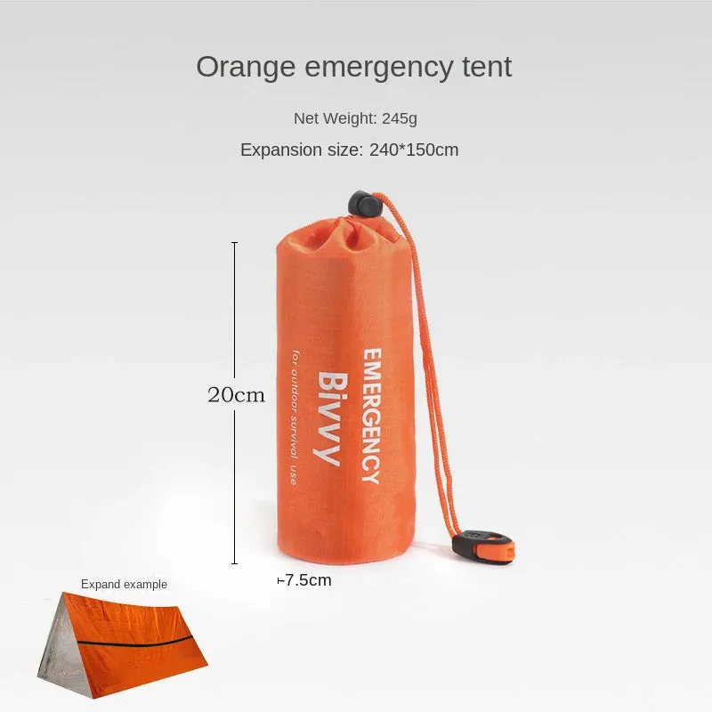 SOS Emergency Tube Tent – 2-Person Survival Shelter