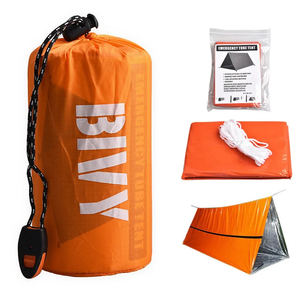 SOS Emergency Tube Tent – 2-Person Survival Shelter