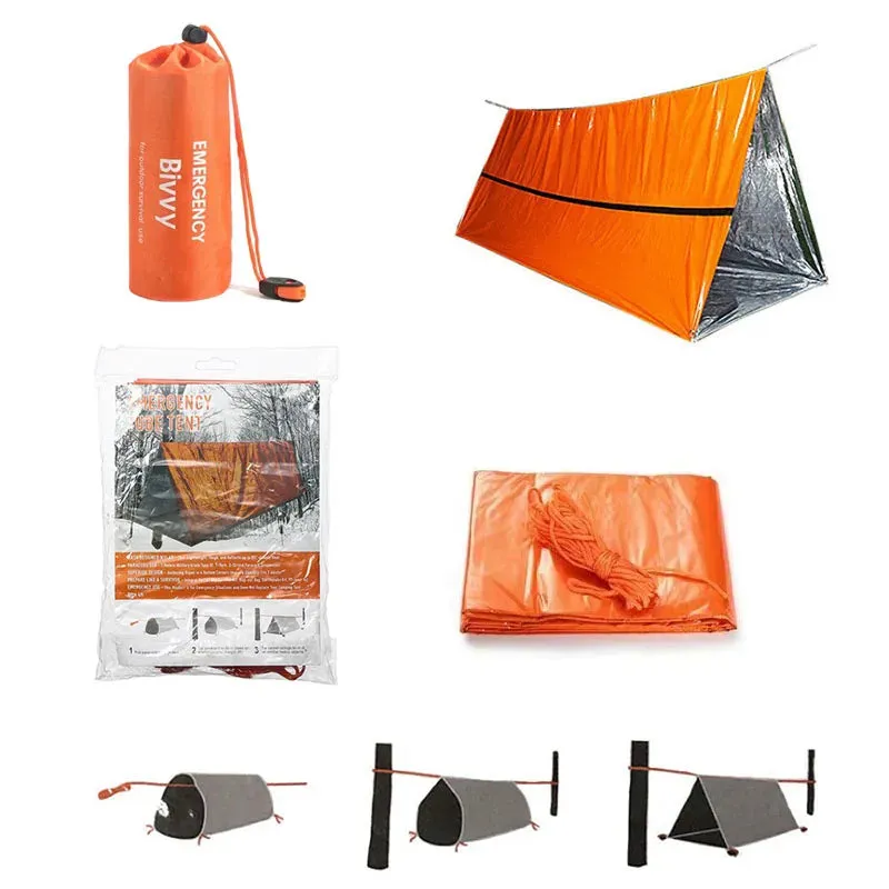 SOS Emergency Tube Tent – 2-Person Survival Shelter