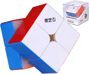 Speed Cube, QY MS 2x2 Magic Cube Magnetic Fast Smooth Turning Stickerless Quicker 3D Puzzle Toys