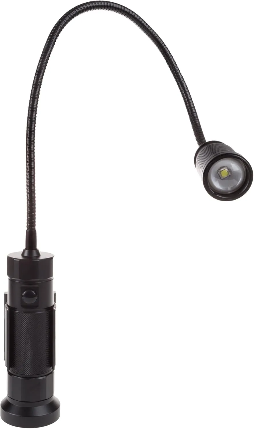 Stalwart CREE LED Work Light - 550 Lumen Magnetic Light Lamp with Flexible Gooseneck - Portable LED Lamp for Sewing, Crafting, or Workbench (Black)