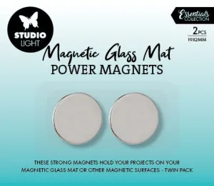 Studio Light - Essentials - Power Magnets - for magnetic glass mat