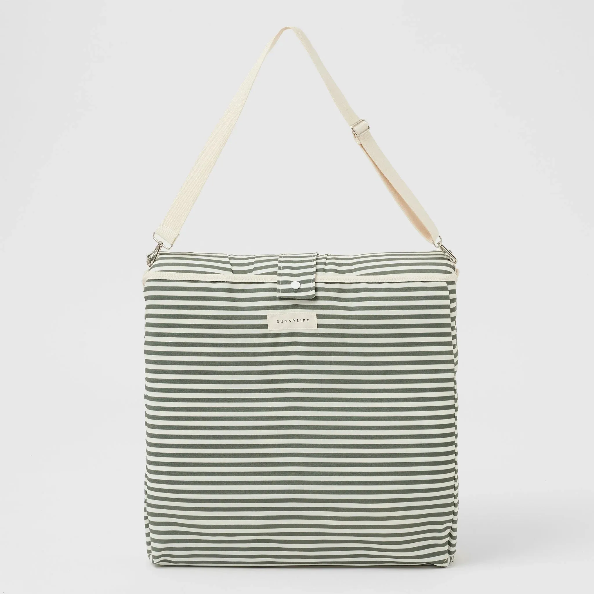 Sunnylife / Reclining Beach Chair - The Vacay Olive