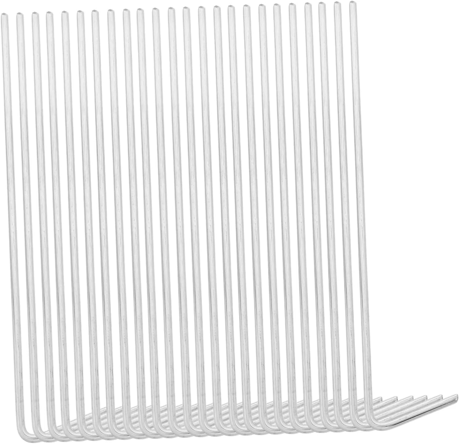 SUPVOX Ultralight Tent Stakes 30pcs Heavy Duty Iron Ground Pegs for Camping Beach Canopy Tent and Tarp