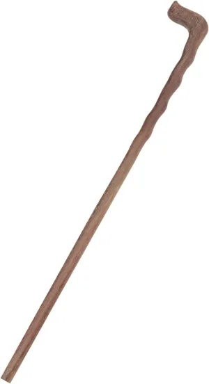 SUPVOX Wooden Trekking Pole t Handle Hiking Stick Anti-Slip Assembly for Hikers