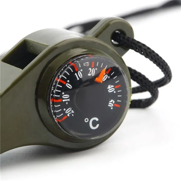 Survival Whistle Compass