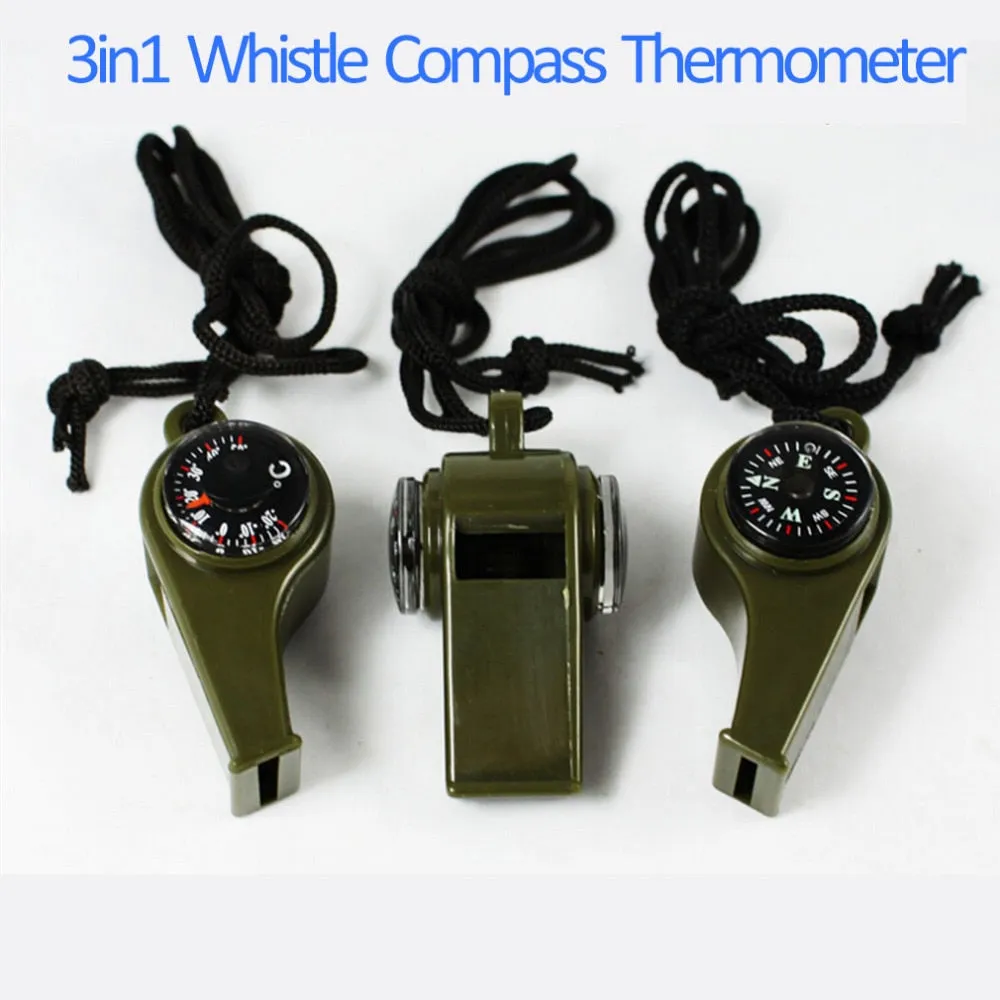 Survival Whistle Compass