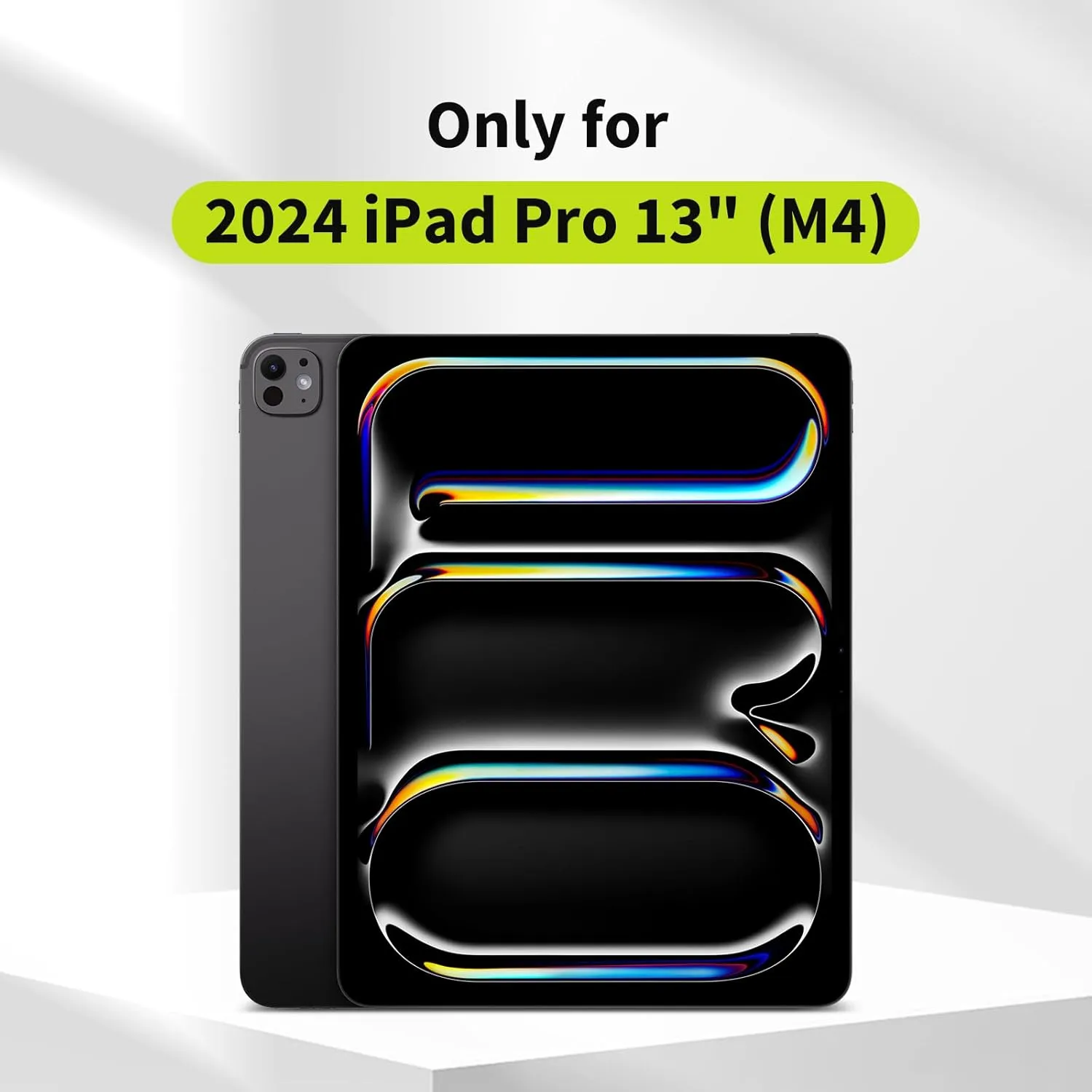 SwitchEasy CoverBuddy Lite for 2024 iPad Pro 13" - Case Compatible with Magic Keyboard for iPad Pro (M4), with Apple Pencil Pro Pencil Holder - White