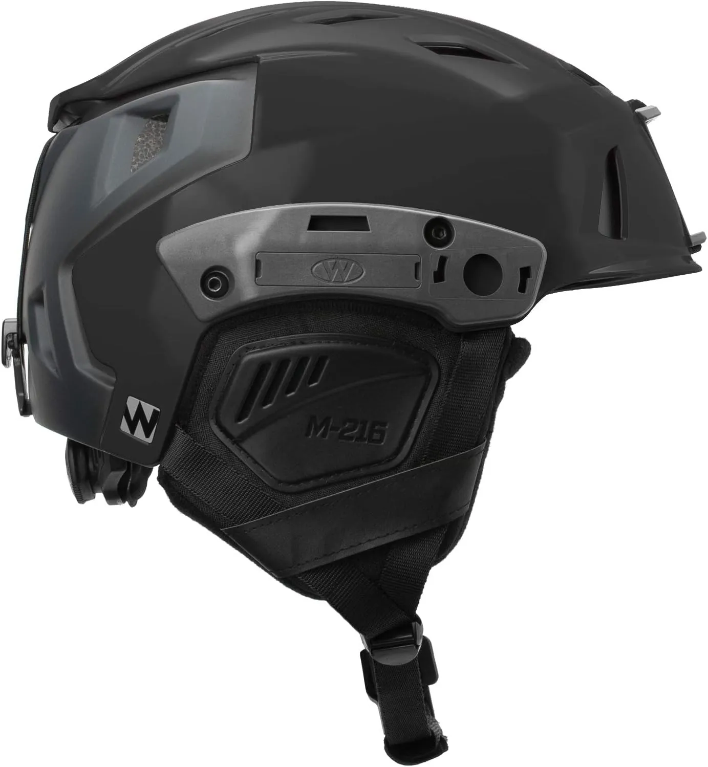 Team Wendy M-216 Backcountry Adult Ski & Snowboard Helmet with Rails | Precise Fit Adjustment for Comfort | Mount Camera and Lights | 14 Vents for Cooling & Goggle Fog