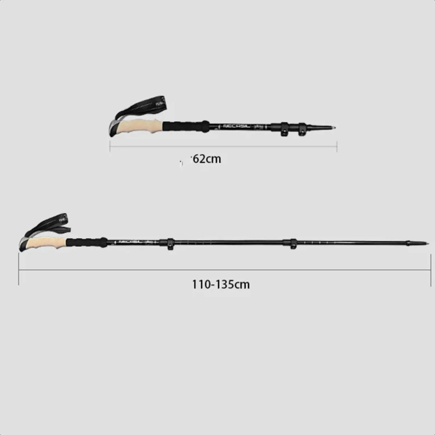 Telescopic Trekking Poles