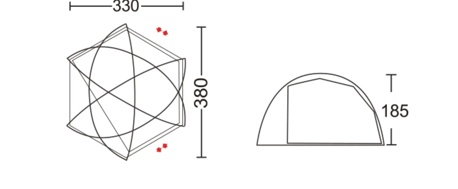 Tent Garden Geodesic Dome 185 Reduced price Mobi Commander Reduced cost