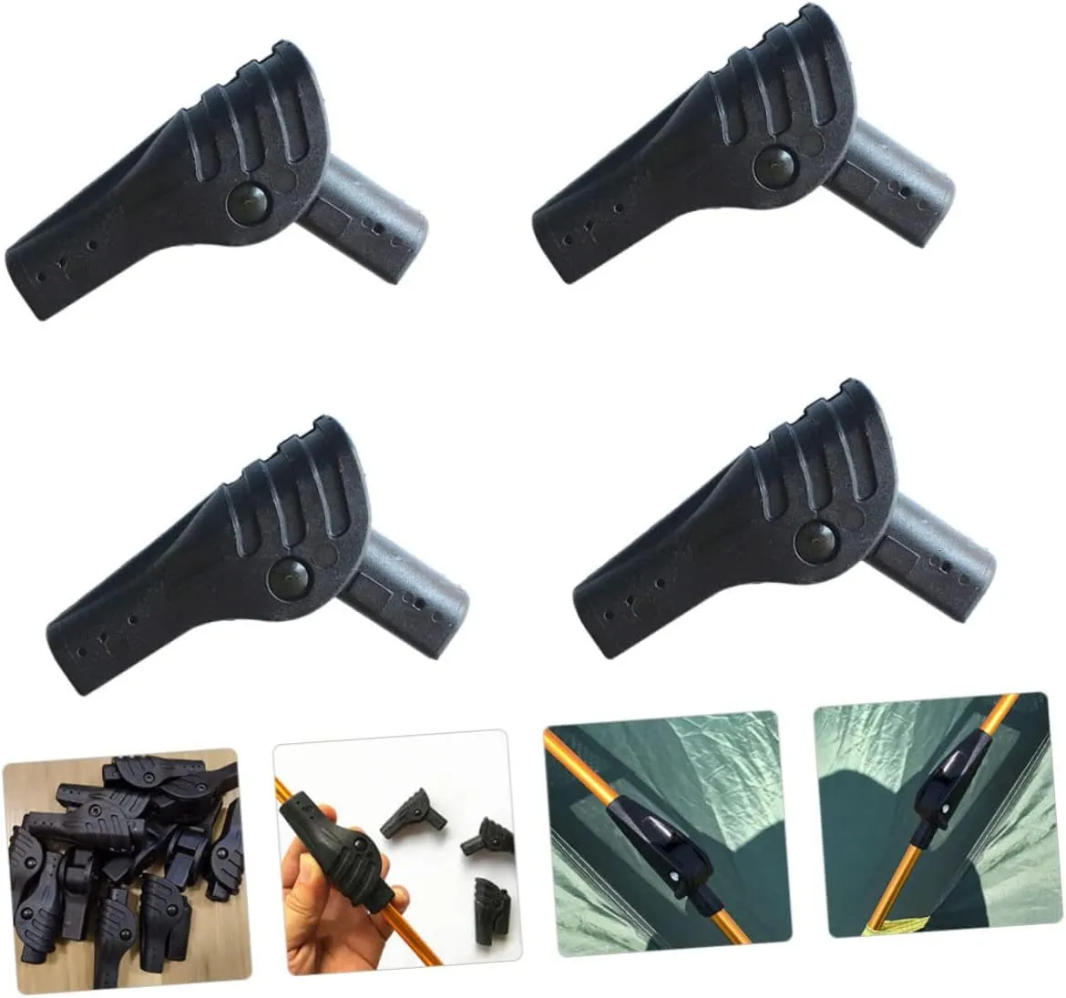 Tent Joints Tent Support Rod Connector Tent Joint Fittings Flexible Tent Poles Tent Joint Re Folding