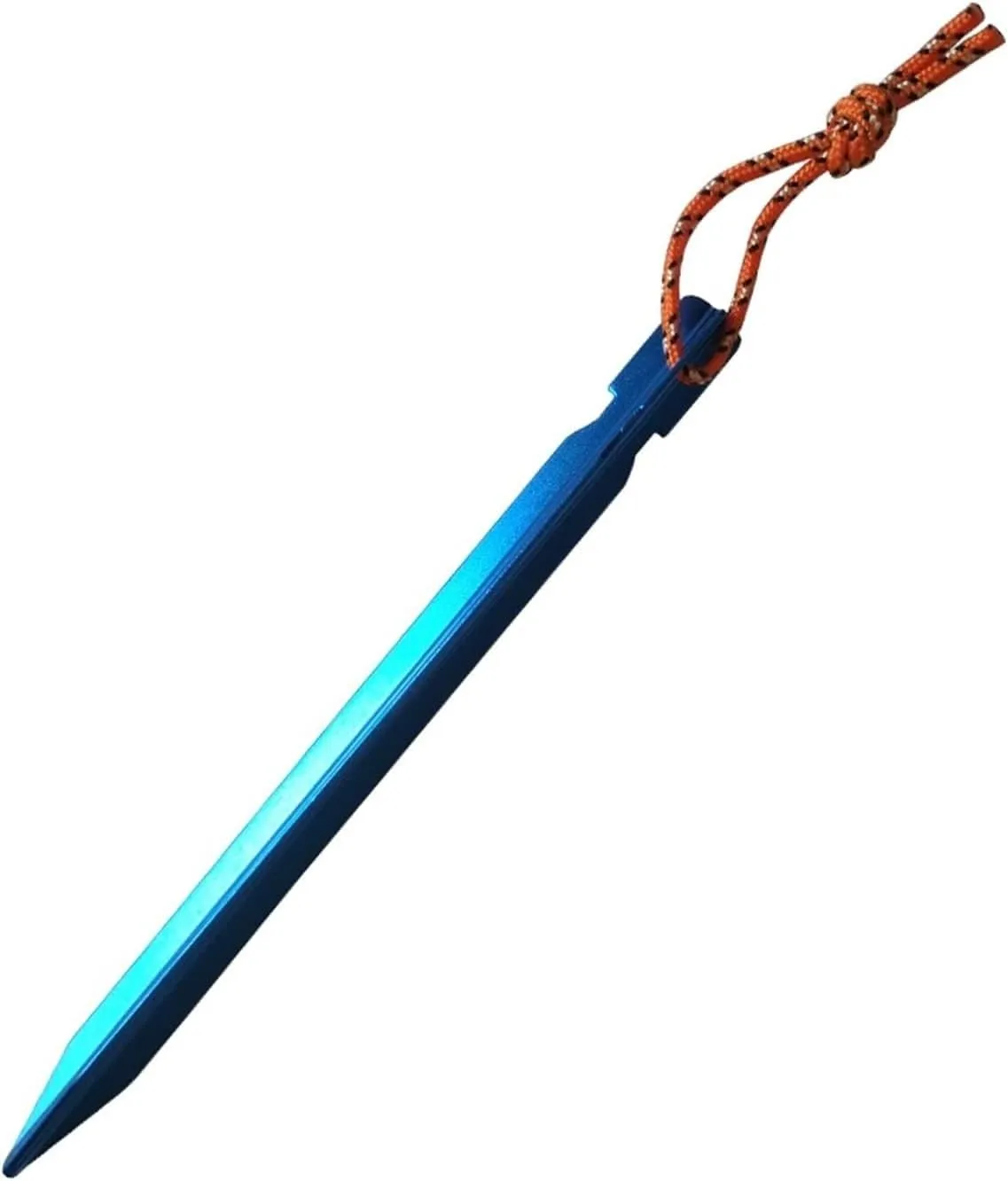 Tent Stakes Ground Stakes Tent Pegs 18cm Ultralight Aluminum Alloy Tent Stake with Rope Outdoor Tent Nail Peg Tent Accessories Equipment