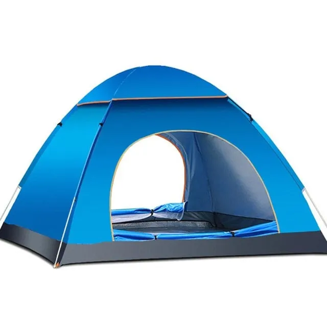 Tents Folding 3-4 Enormous discount Members-only deal Automatic Family Tents Person