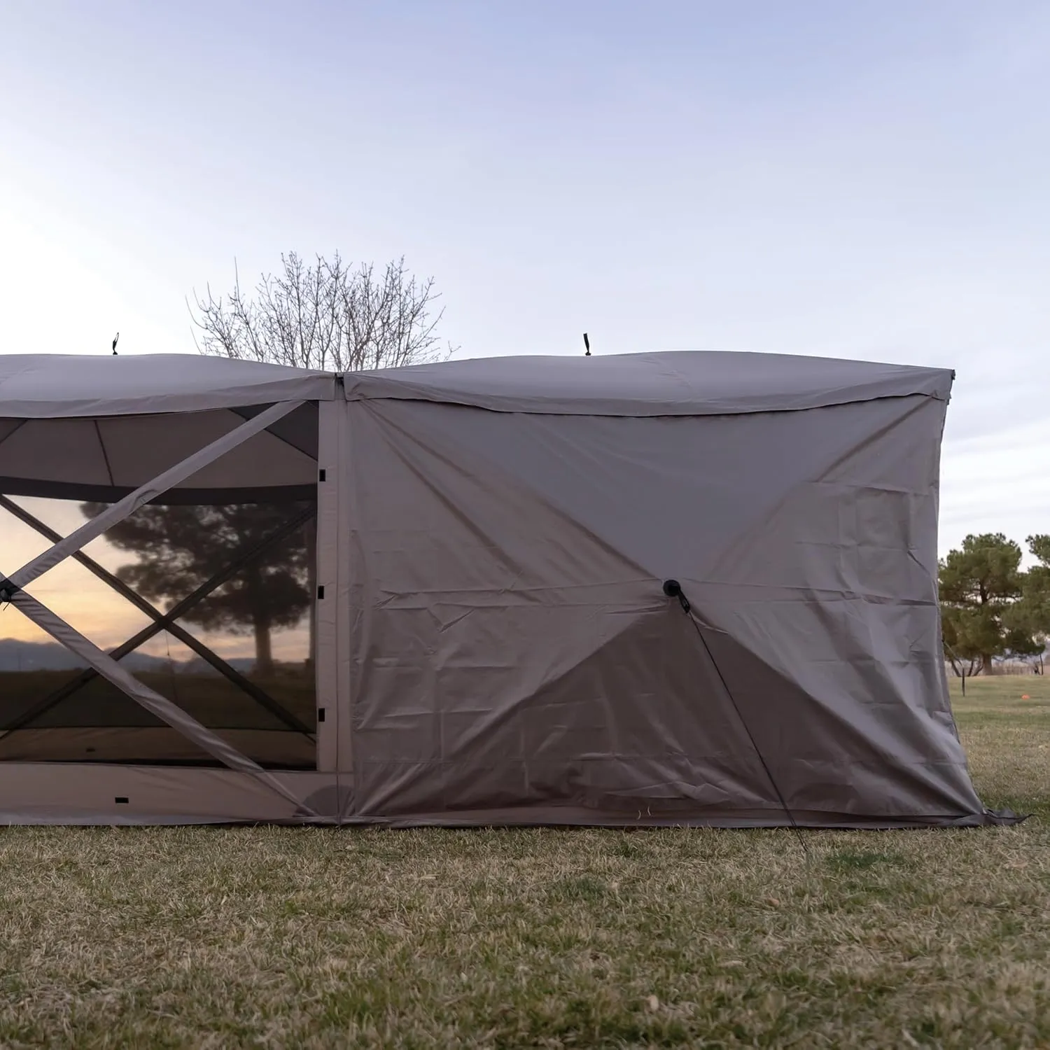 Territory Tents™ 3-Pack Event Tent Wind Panels, Portable Event Tent Wind Panels, Privacy Panels, Slate Gray, TA100