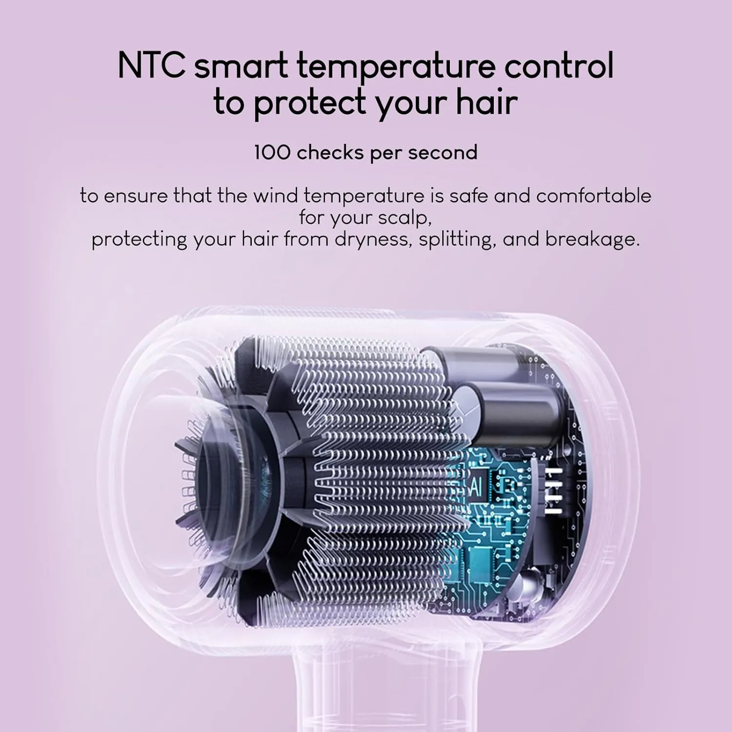 Tideway H11 Hair Dryer 110000 RPM Professional High-Speed, Rapid Drying Plasma Tech for Scalp Health, Lightweight Low Noise, Smart Temp Control,4 Temps Travel with Magnetic Nozzle&Diffuser (RED
