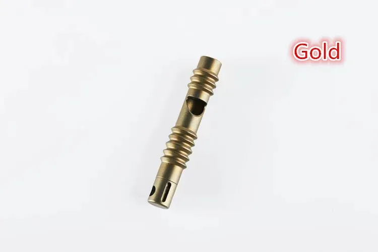 Titanium Alloy EDC High Frequency Whistle - Emergency Survival, Outdoor Camping, Animal Training Safety Tool