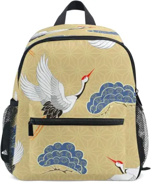 Toddler Backpack Bookbag School Bag Daniel Crane Travel Bag for Girls Boys Kid with Name Card