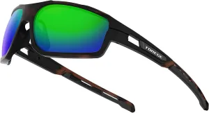 TOREGE Polarized Sunglasses Men Women Sports Fishing Cycling Running Trekking Sun Glasses TR31
