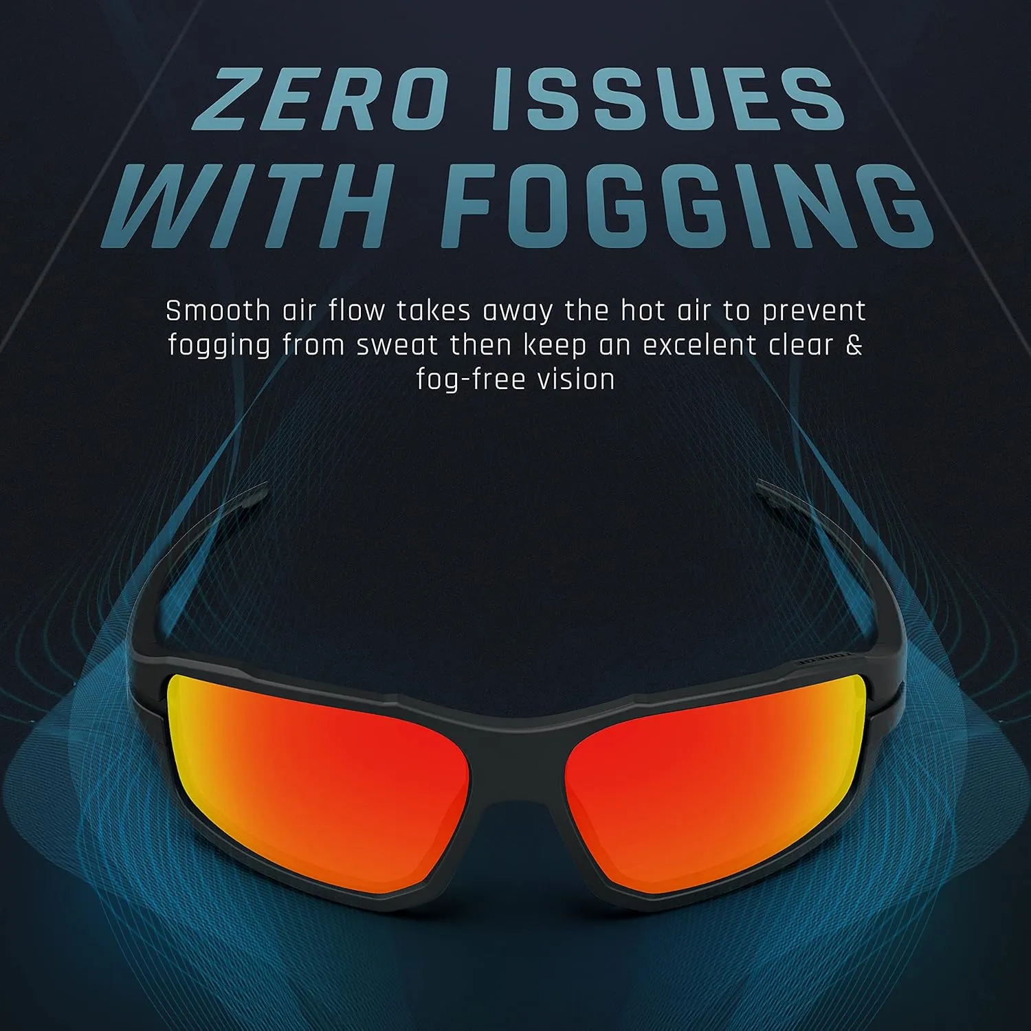 TOREGE Polarized Sunglasses Men Women Sports Fishing Cycling Running Trekking Sun Glasses TR31