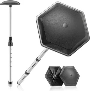 ToVii Portable Golf Club Stiff Arm Support Protector Travel Bag, Sturdy Aluminum Pole, Fully Adjustable to Protect Clubs