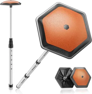 ToVii Portable Golf Club Stiff Arm Support Protector Travel Bag, Sturdy Aluminum Pole, Fully Adjustable to Protect Clubs