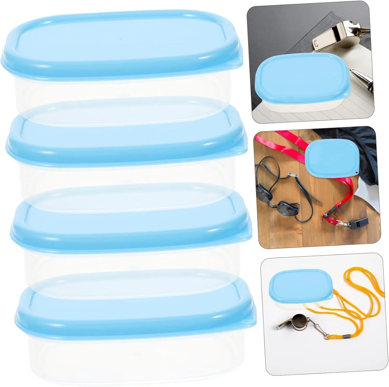 Toyvian Outdoor Sports Whistle Storage Portable Whistle Holder Camping Sporting Protection Whistle Case Soccer