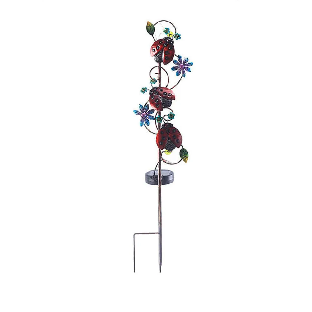Transform Eisen Hummingbird Butterfly Dragonfly Garden Lawn Landscape Solar Light