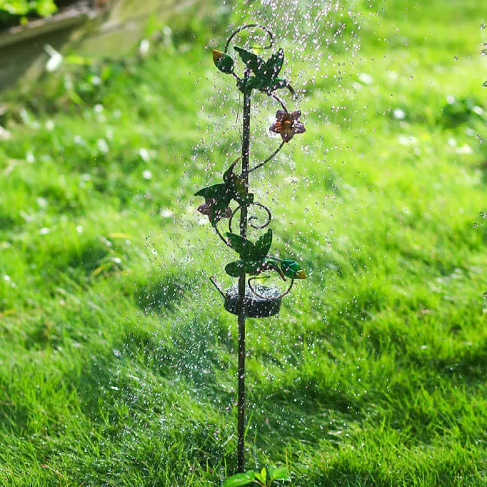Transform Eisen Hummingbird Butterfly Dragonfly Garden Lawn Landscape Solar Light