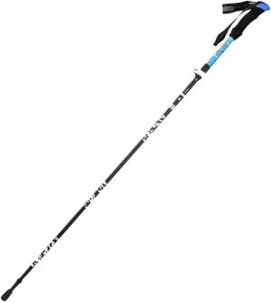 Travel Trekking Pole Walking Pole Aluminum Ultralight Travel Trekking Hiking Pole for Camping Outdoor Outdoor Activities(Blue)