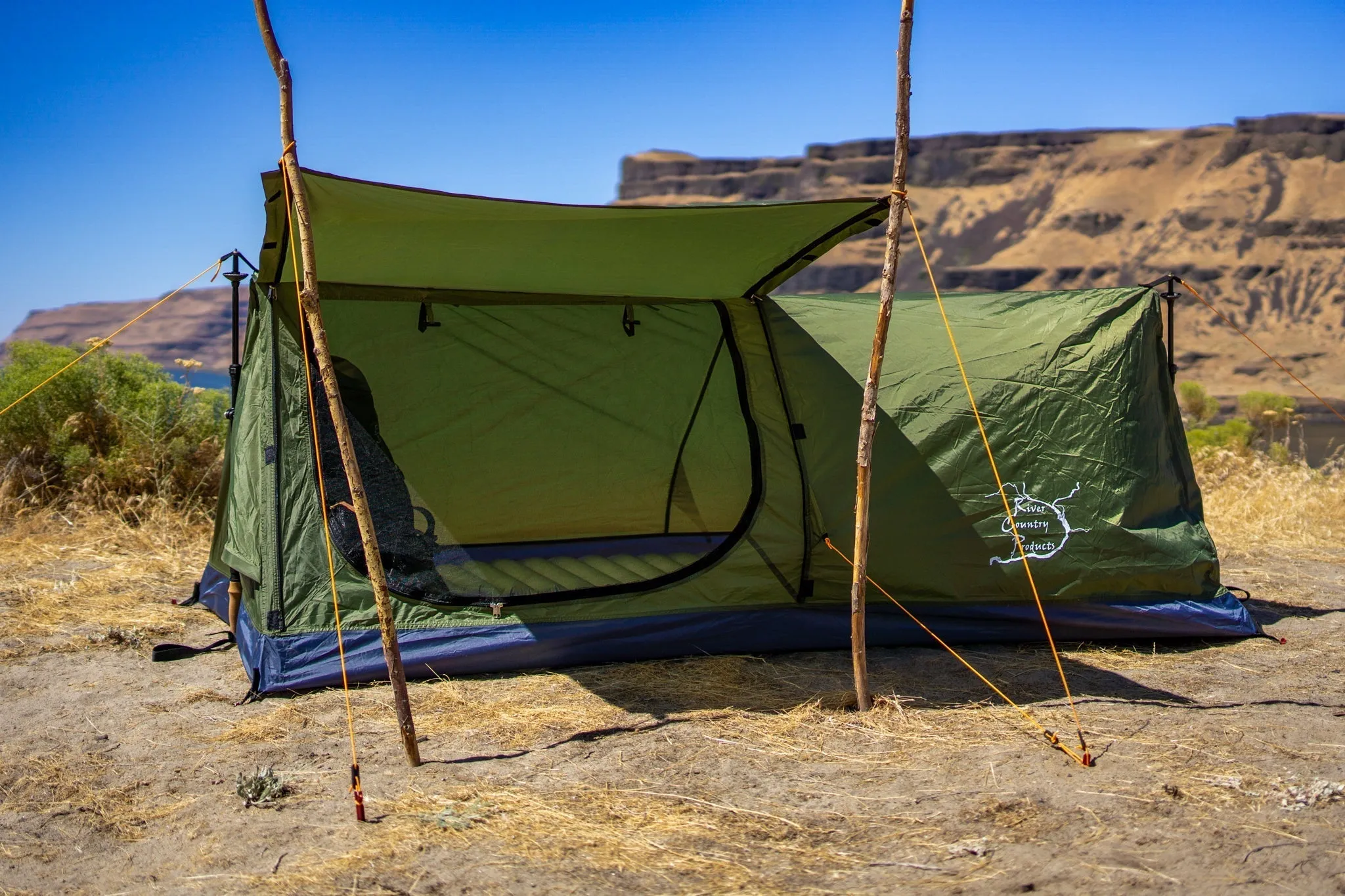 Trekker Tent 1A Bivy Style Ultralight Backpacking Trekking Pole Tent