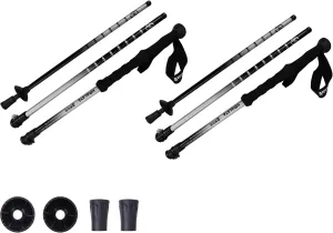 Trekking Poles Collapsible Hiking Poles - Trekking Sticks with Quick Lock System Lightweight for Hiking, Camping