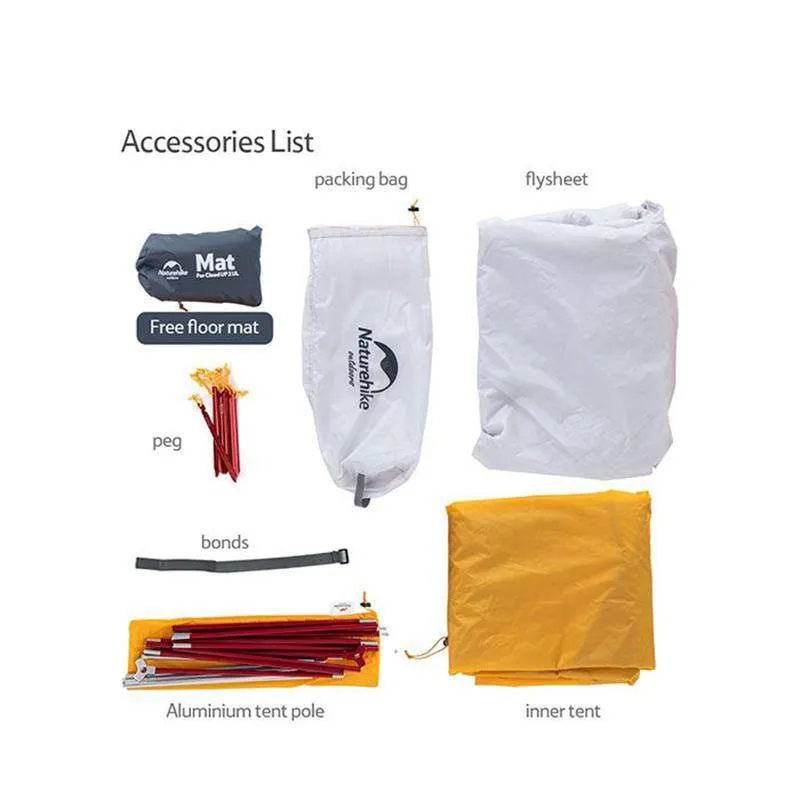 Ultralight Cloud UP 2 People Ultralight Camping Tent