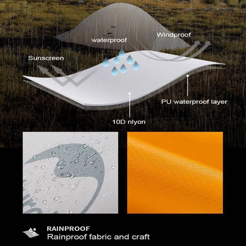 Ultralight Cloud UP 2 People Ultralight Camping Tent