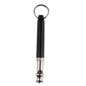 Ultrasonic Dog Training Whistle | Durable Stainless Steel Pet Flute Keychain with Adjustable Tone for Effective Recall and Obedience Training