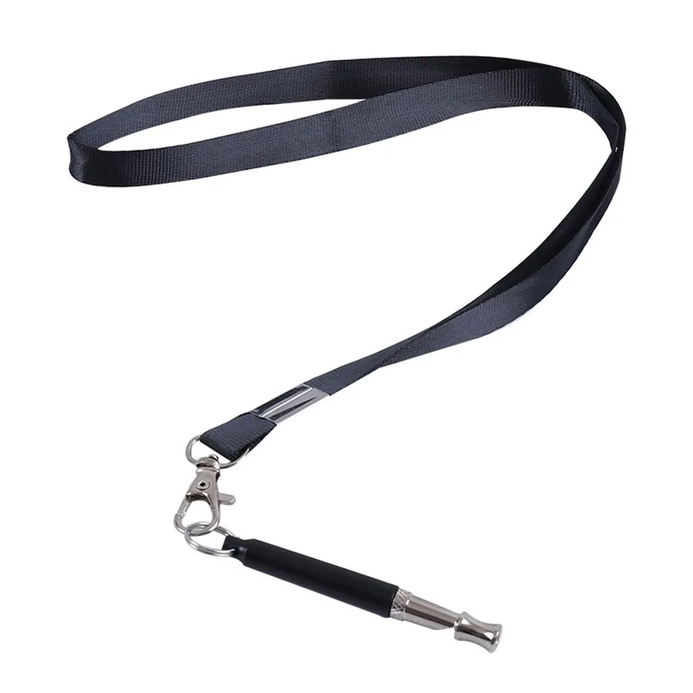 Ultrasonic Dog Whistle Pet Training Tool | Adjustable Sound, Stop Barking, Puppy & Cat Obedience Whistle with Keychain Attachment