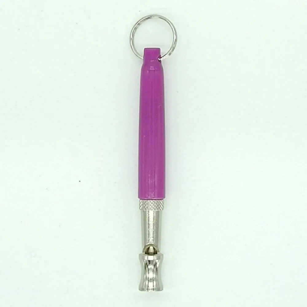 Ultrasonic Dog Whistle Pet Training Tool | Adjustable Sound, Stop Barking, Puppy & Cat Obedience Whistle with Keychain Attachment