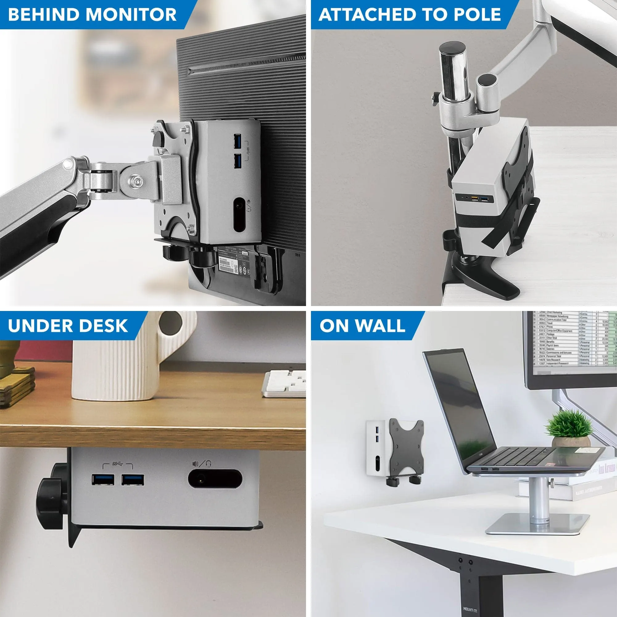 Universal Thin Client PC Mini Mount