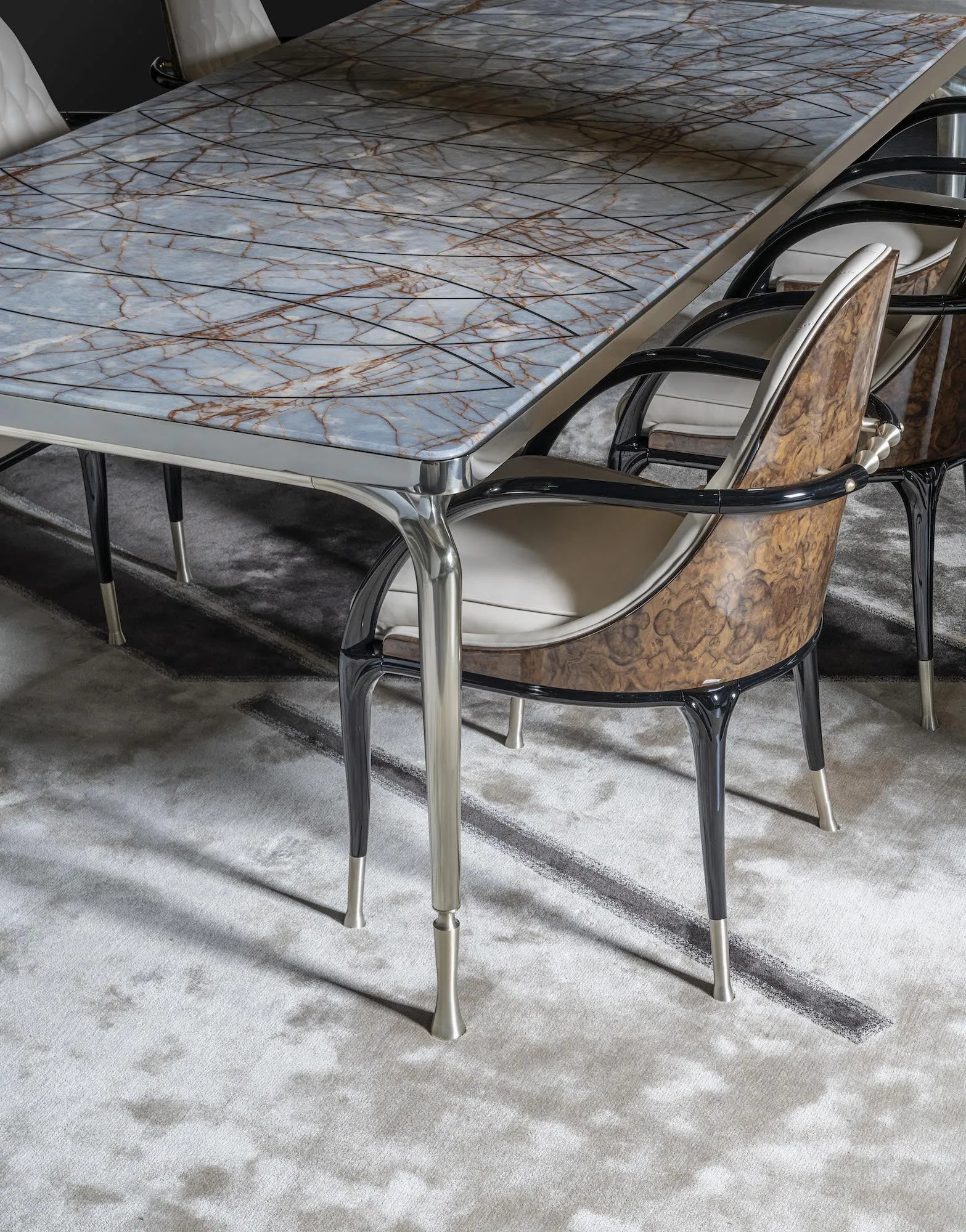 Visionnaire Thule Luxury Modern Dining Table by Steve Leung