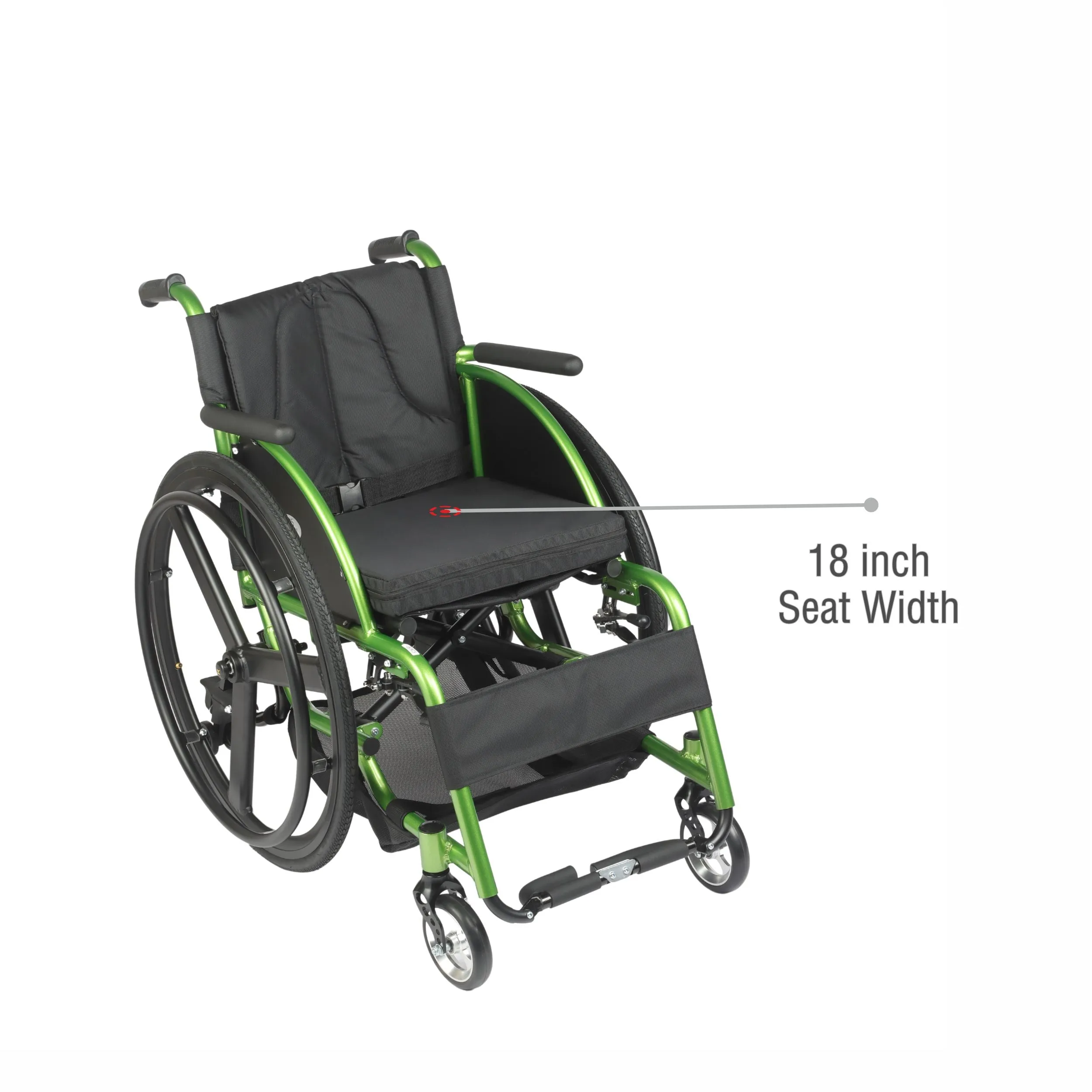 VMS Careline Foldable Sports Wheelchair LEISURE